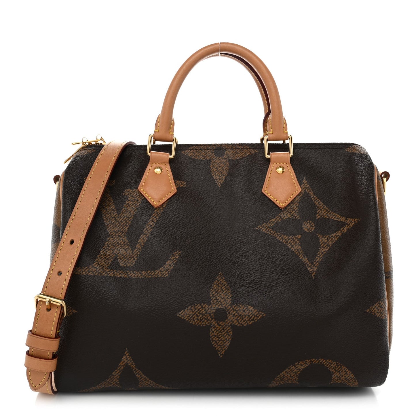 Reverse Monogram Giant Speedy Bandouliere 30