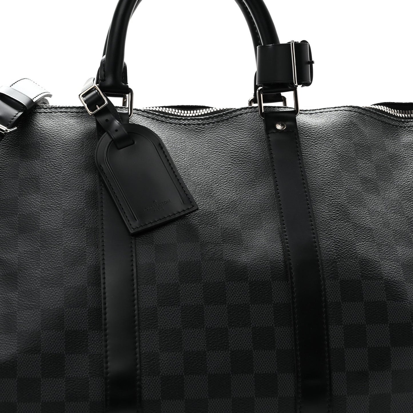 Damier Graphite Keepall Bandouliere 55