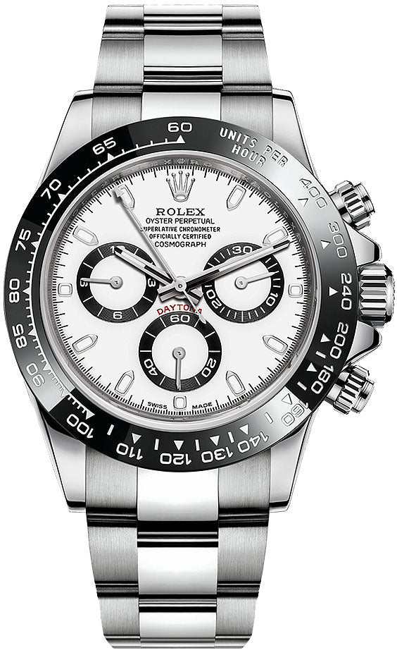 Rolex Cosmograph Daytona Panda Dial Oyster Men's Watch 116500LN-0001