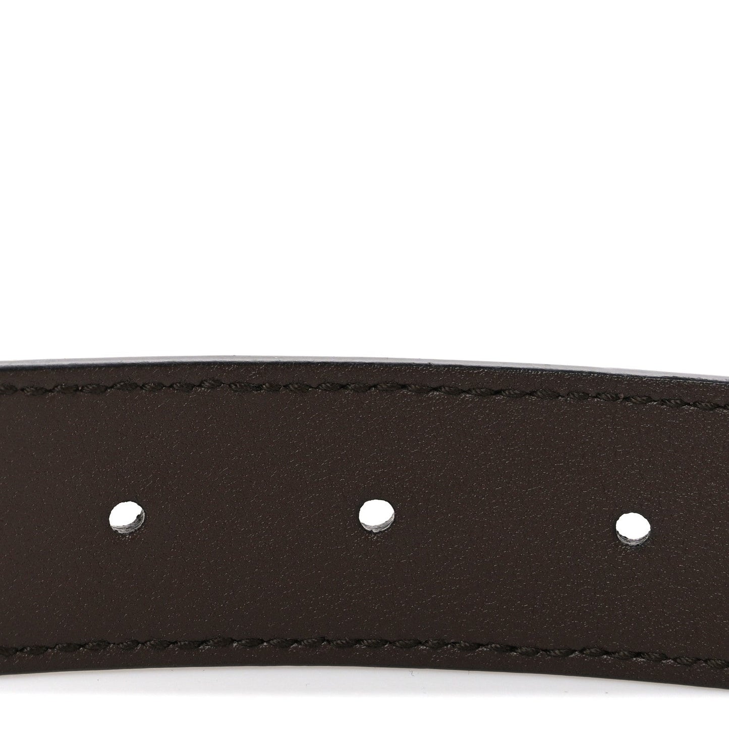 GG Supreme Monogram Matte Plutone Calfskin Double G 30mm Belt 70 28 Beige Ebony New Acero