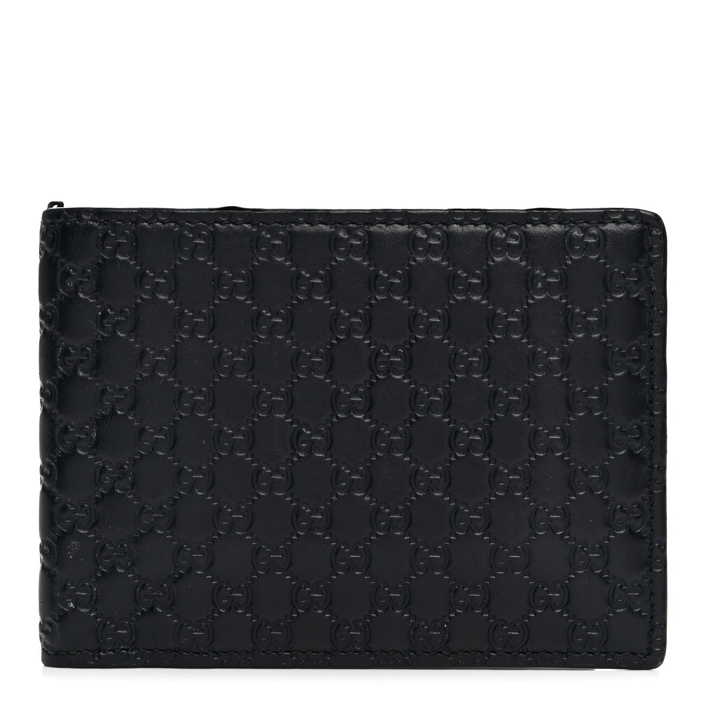 Microguccissima Bi-Fold Wallet Navy