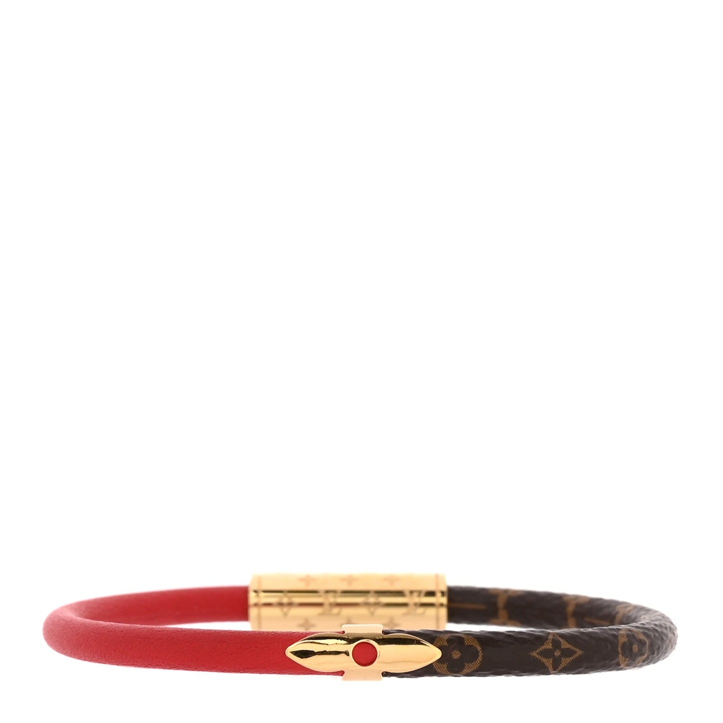 Monogram Daily Confidential Bracelet 17 Red