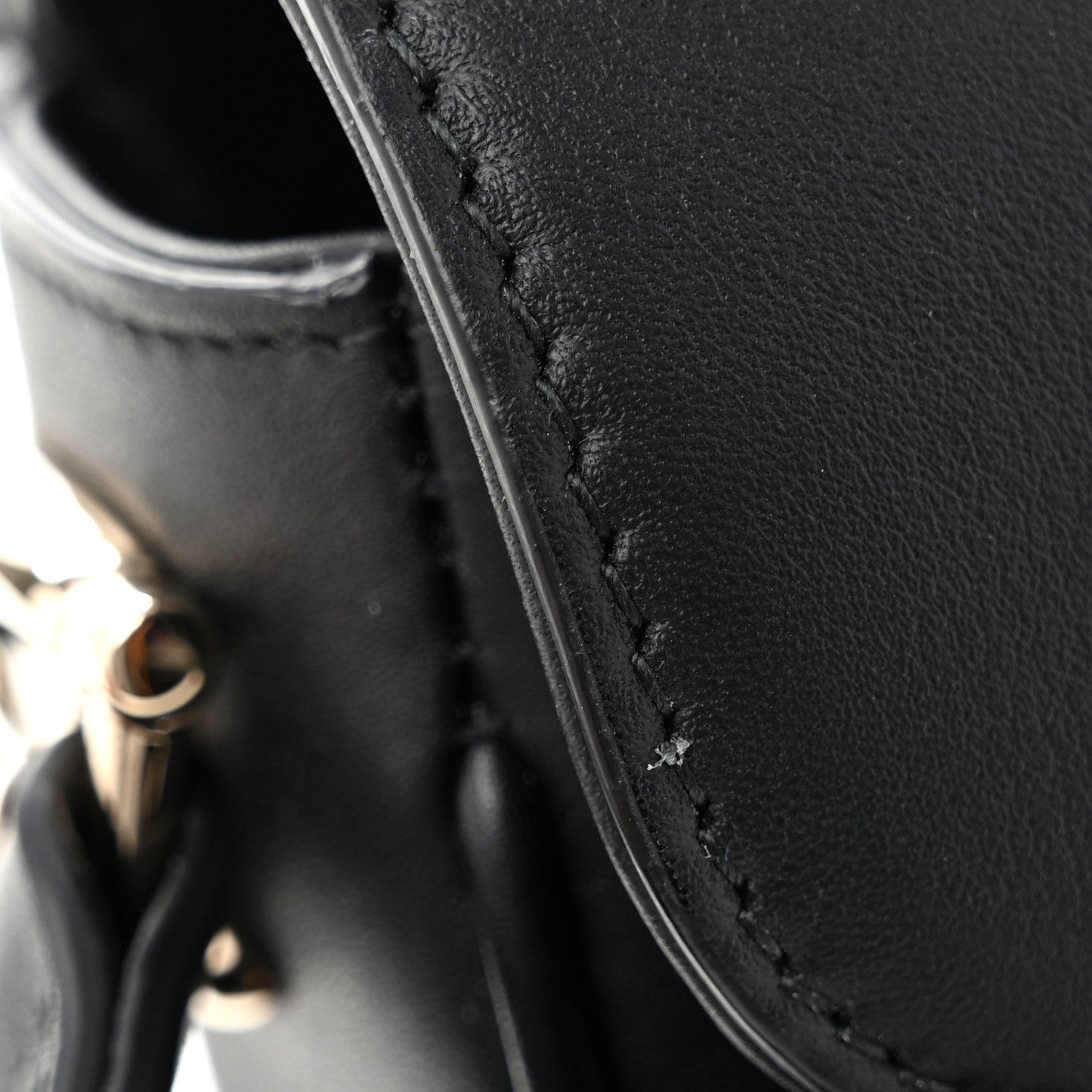 Arabella Calfskin Horsebit 1955 Shoulder Bag Black