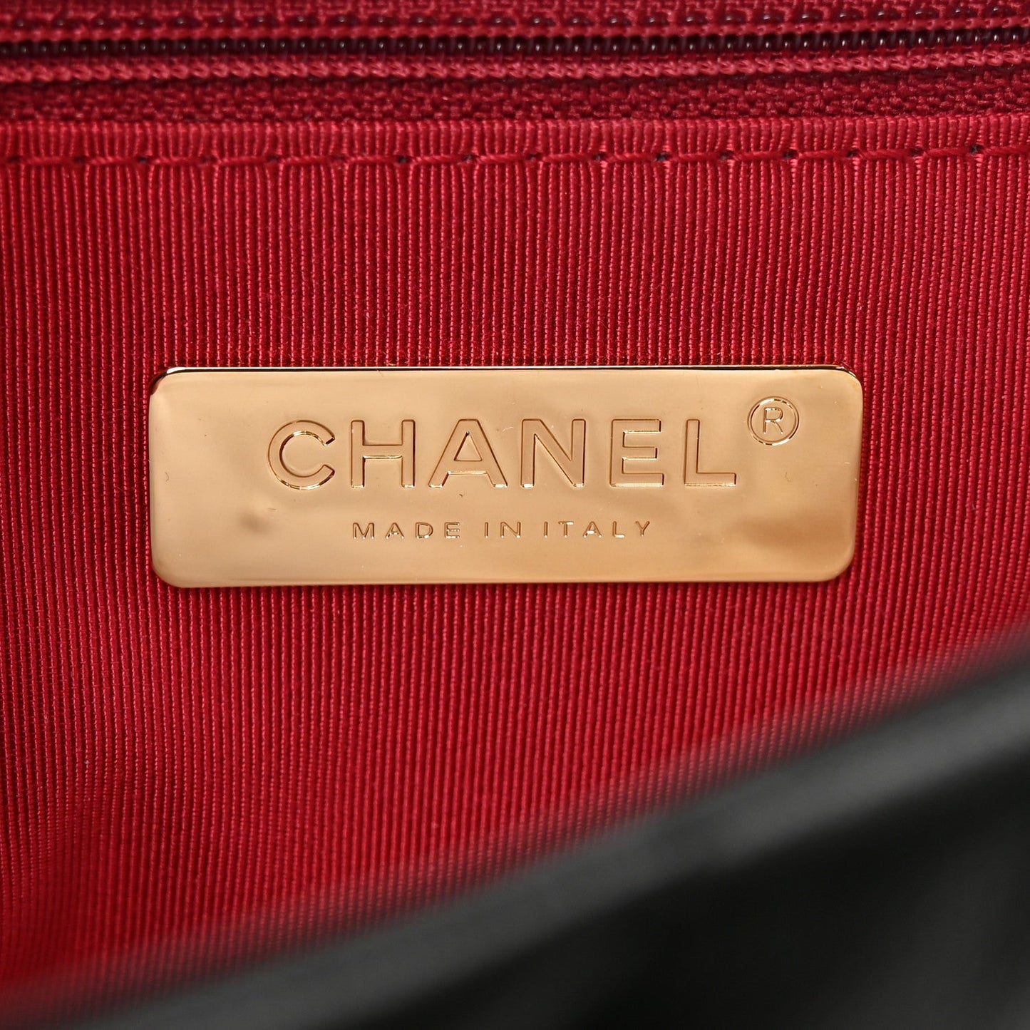 Goatskin Quilted Medium Chanel 19 Flap Black
