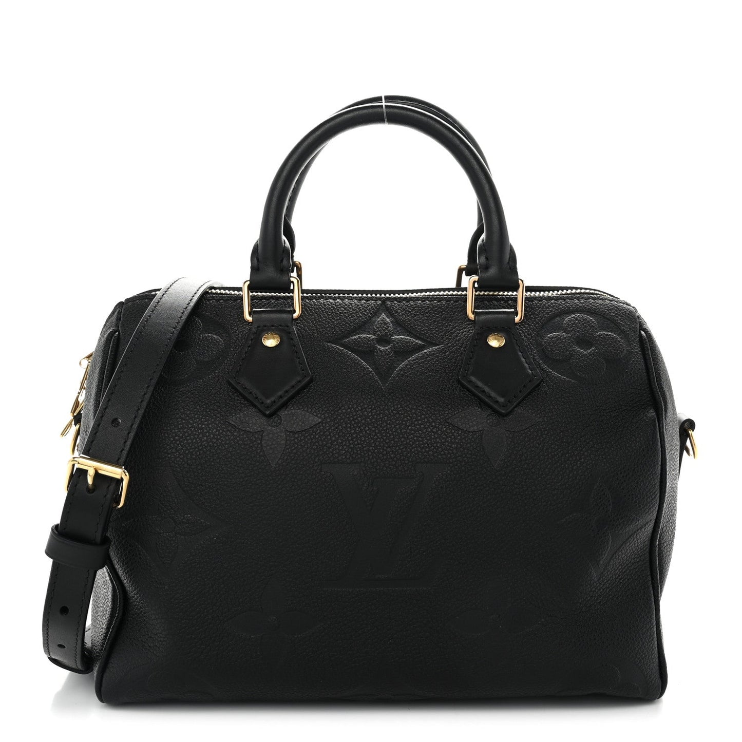 Empreinte Monogram Giant Speedy Bandouliere 25 Black