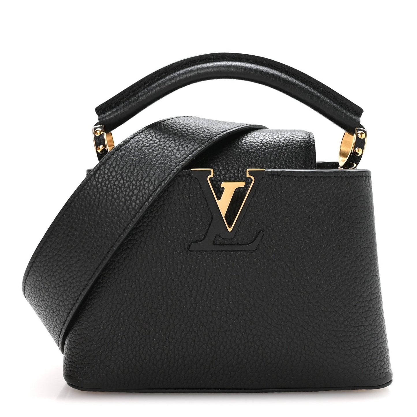 Taurillon Mini Capucines Black