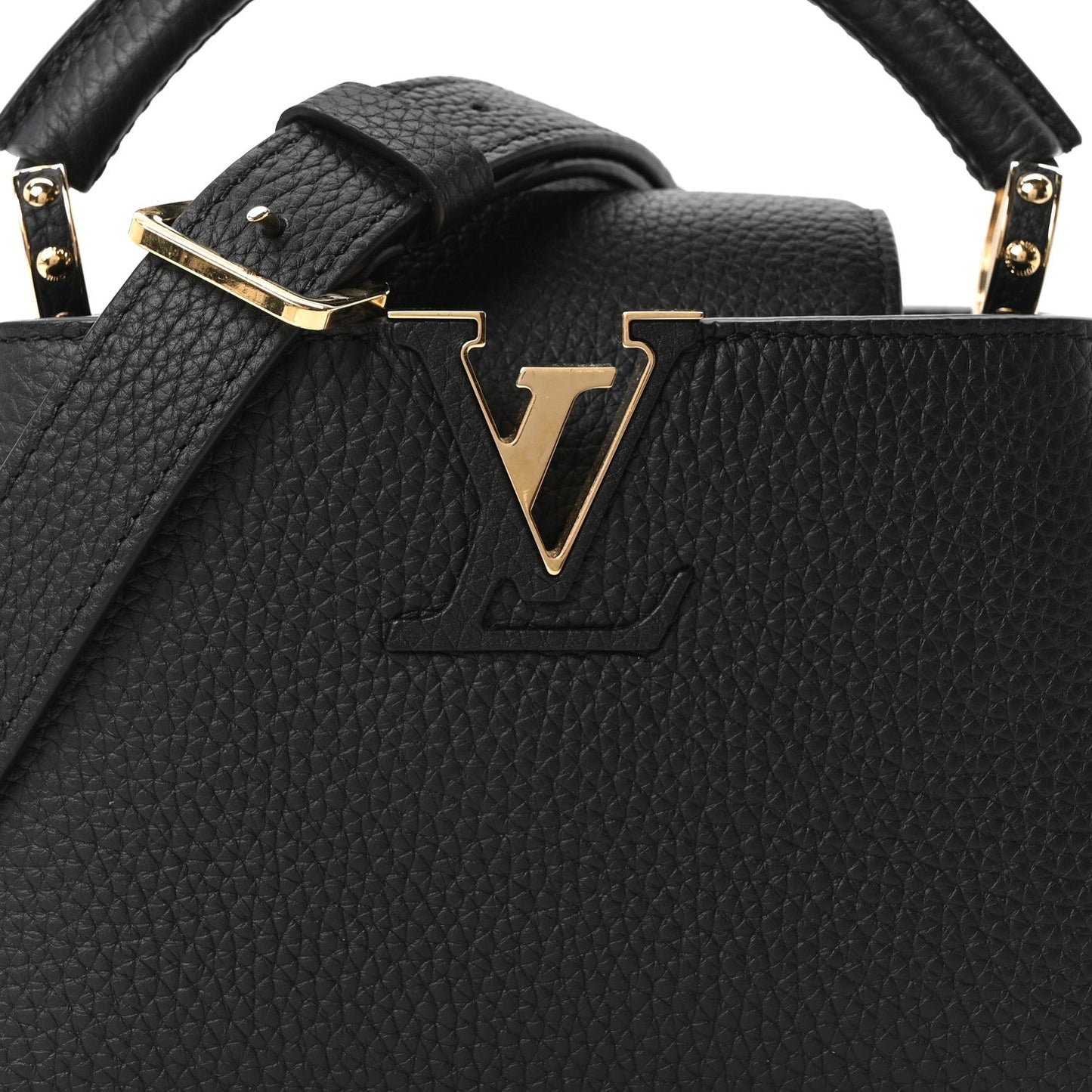 Taurillon Mini Capucines Black