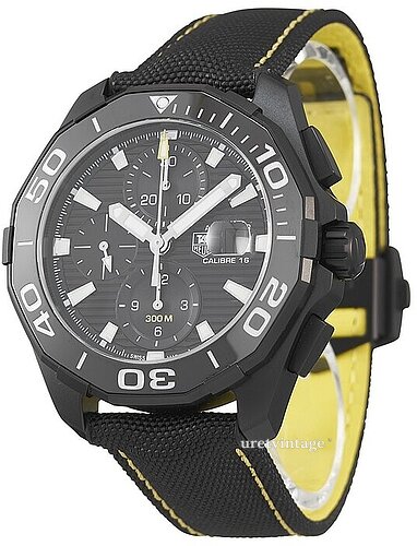 Tag Heuer Aquaracer PVD Black Dial Watch for Men - CAY218A.FC6361