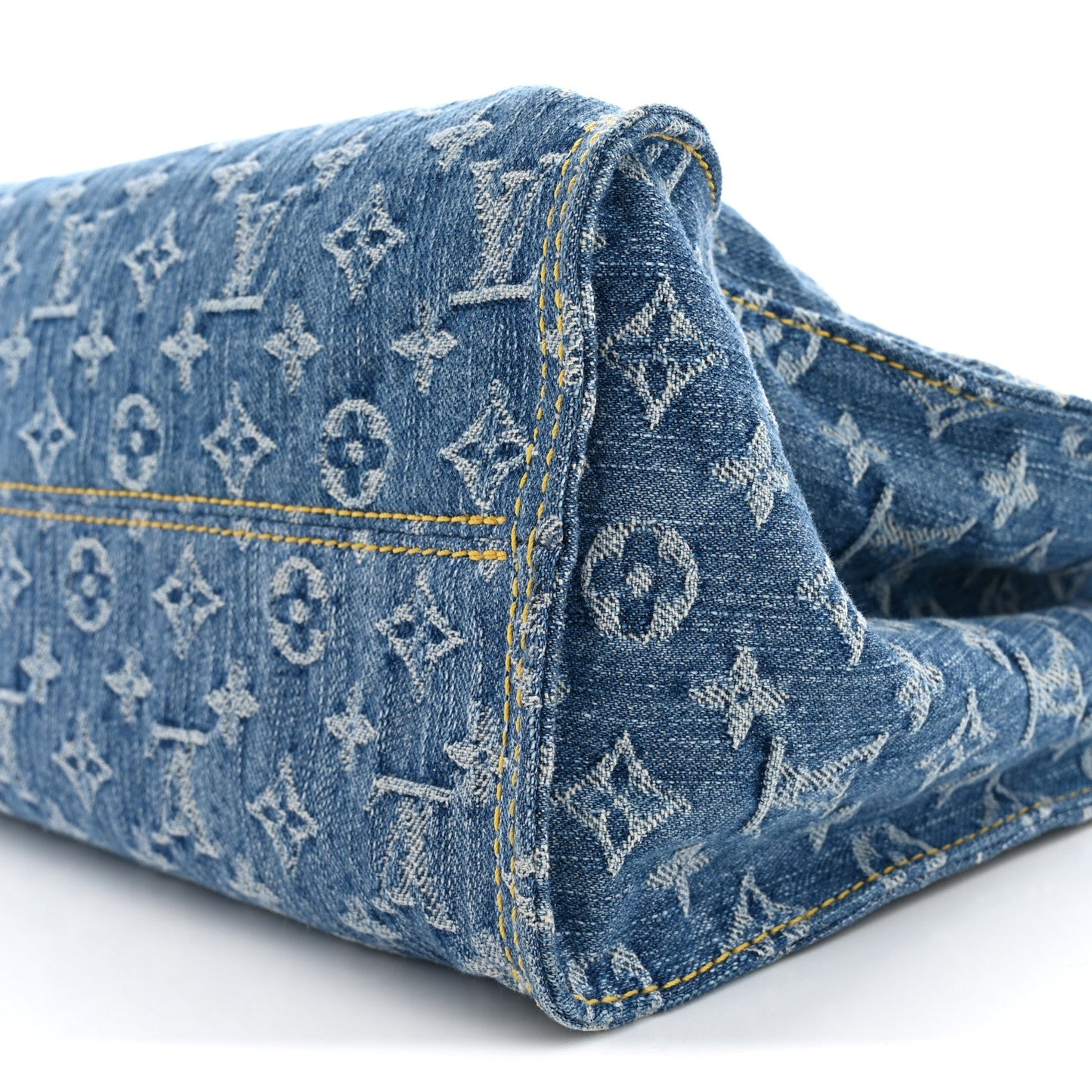 Monogram Denim Onthego MM Blue