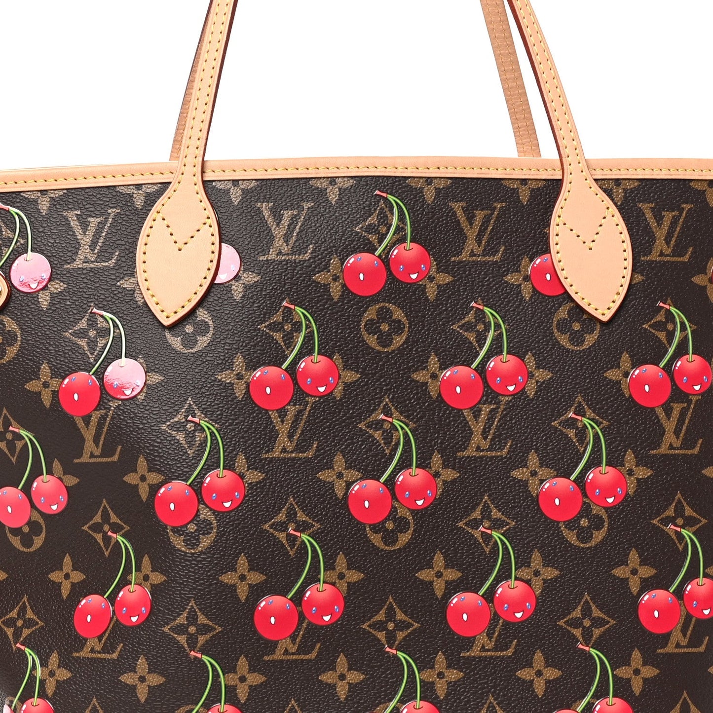 LV X TM Monogram Cerises Neverfull MM
