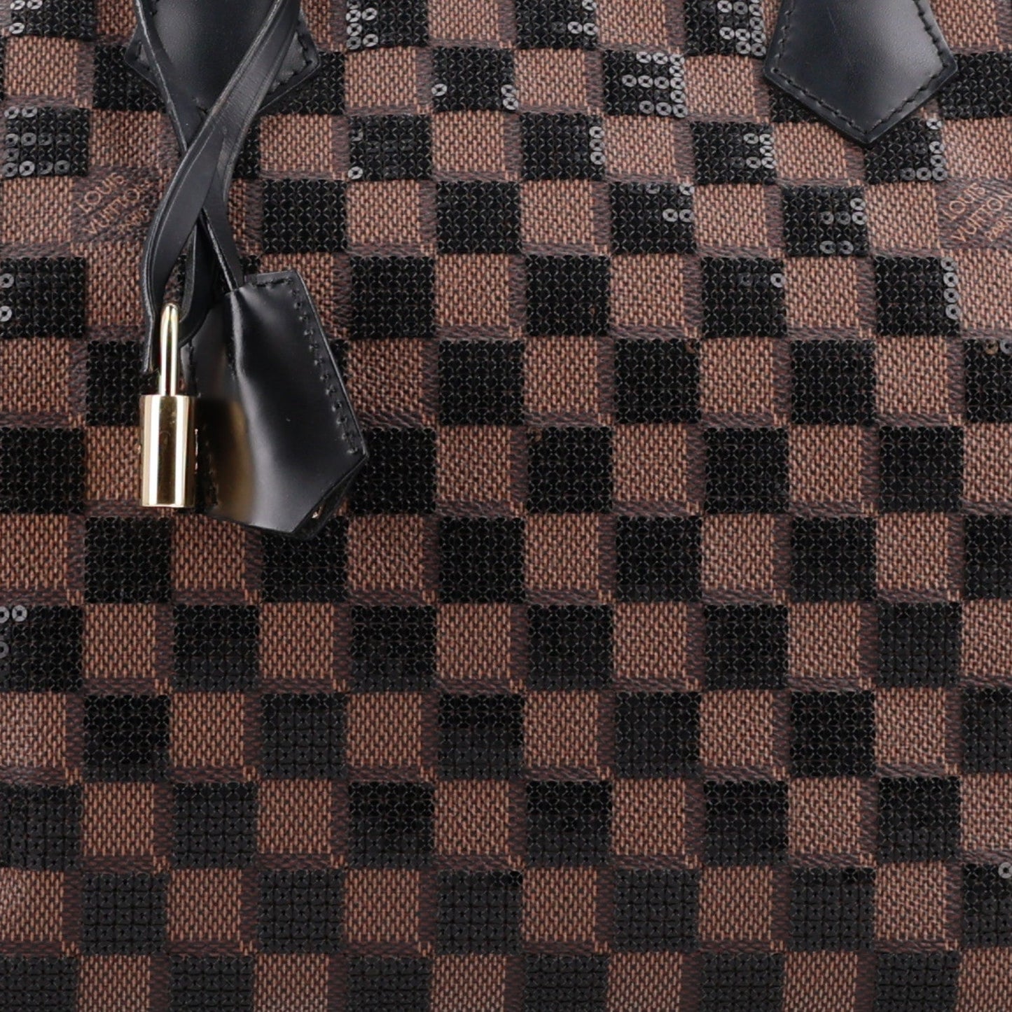 Damier Paillettes Speedy 30 Black