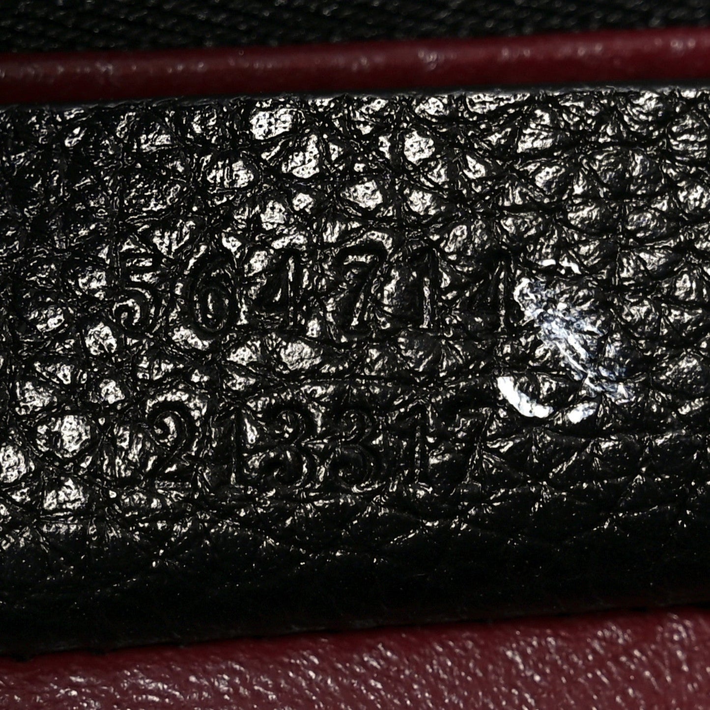 Grainy Calfskin Medium Zumi Top Handle Bag Black