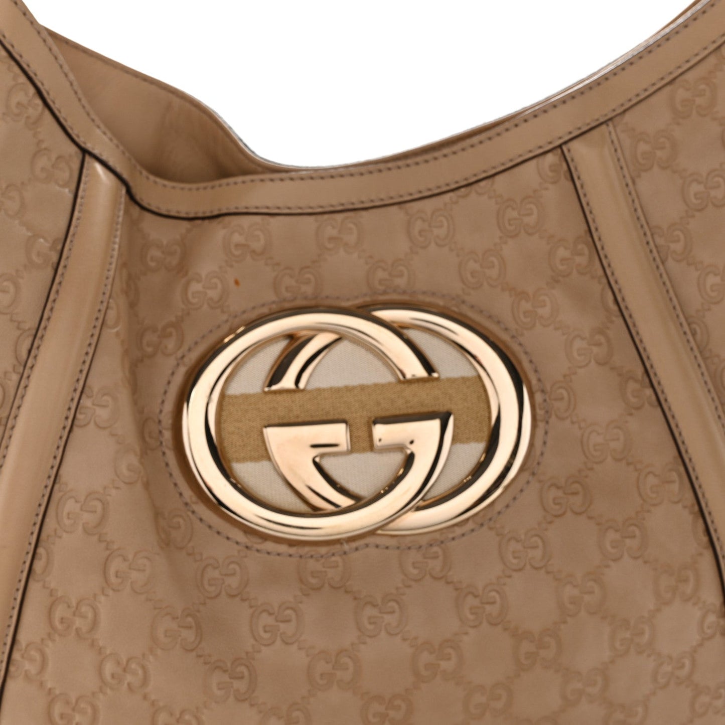 Guccissima Medium Britt Tote Beige