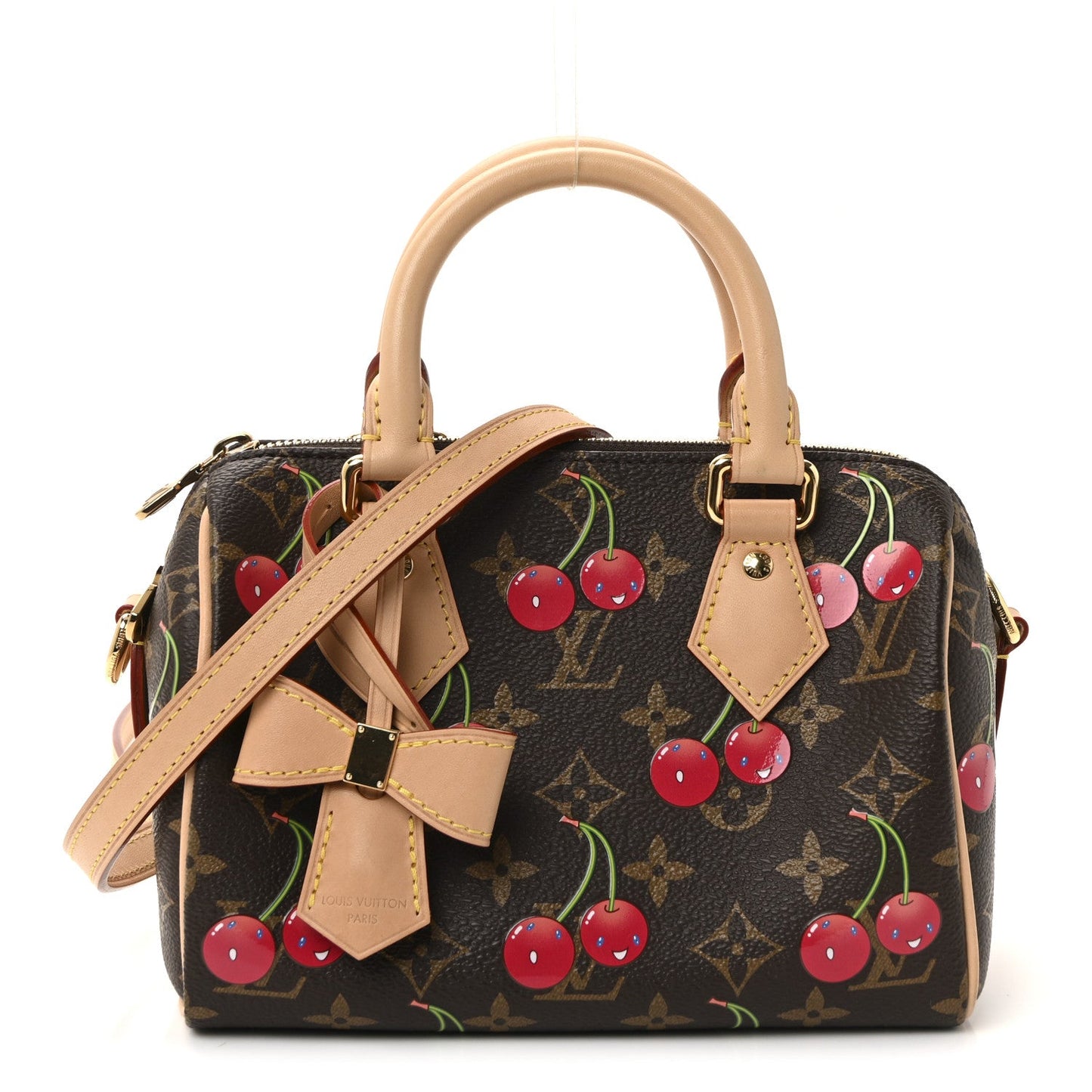 LV X TM Monogram Cerises Speedy Bandouliere 20
