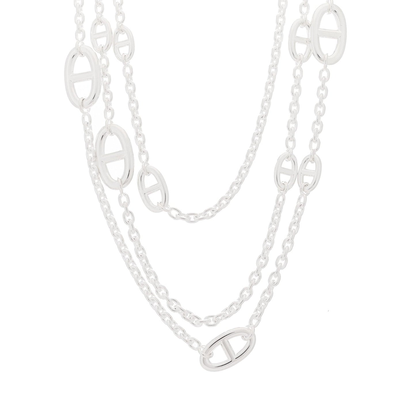 Sterling Silver Farandole Necklace 160