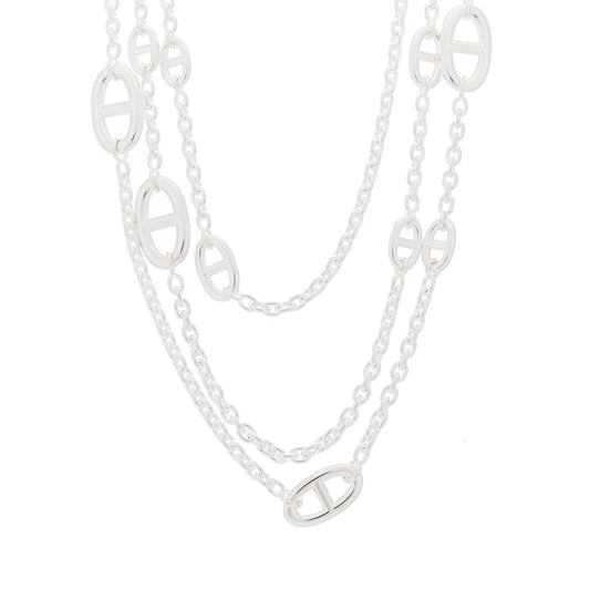 Sterling Silver Farandole Necklace 160