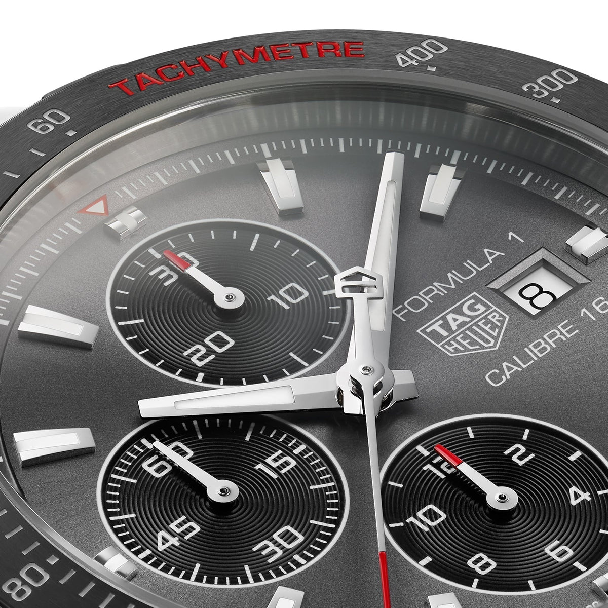 Tag Heuer Formula 1 Automatic Chronograph Grey Dial Two Tone Strap Watch for Men - CAZ2012.BA0970