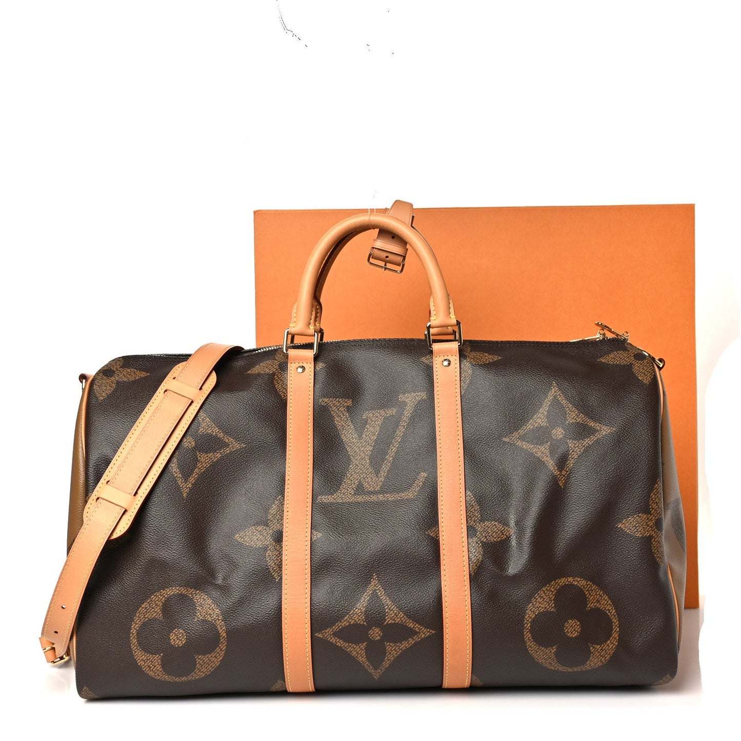 Reverse Monogram Giant Keepall Bandouliere 45