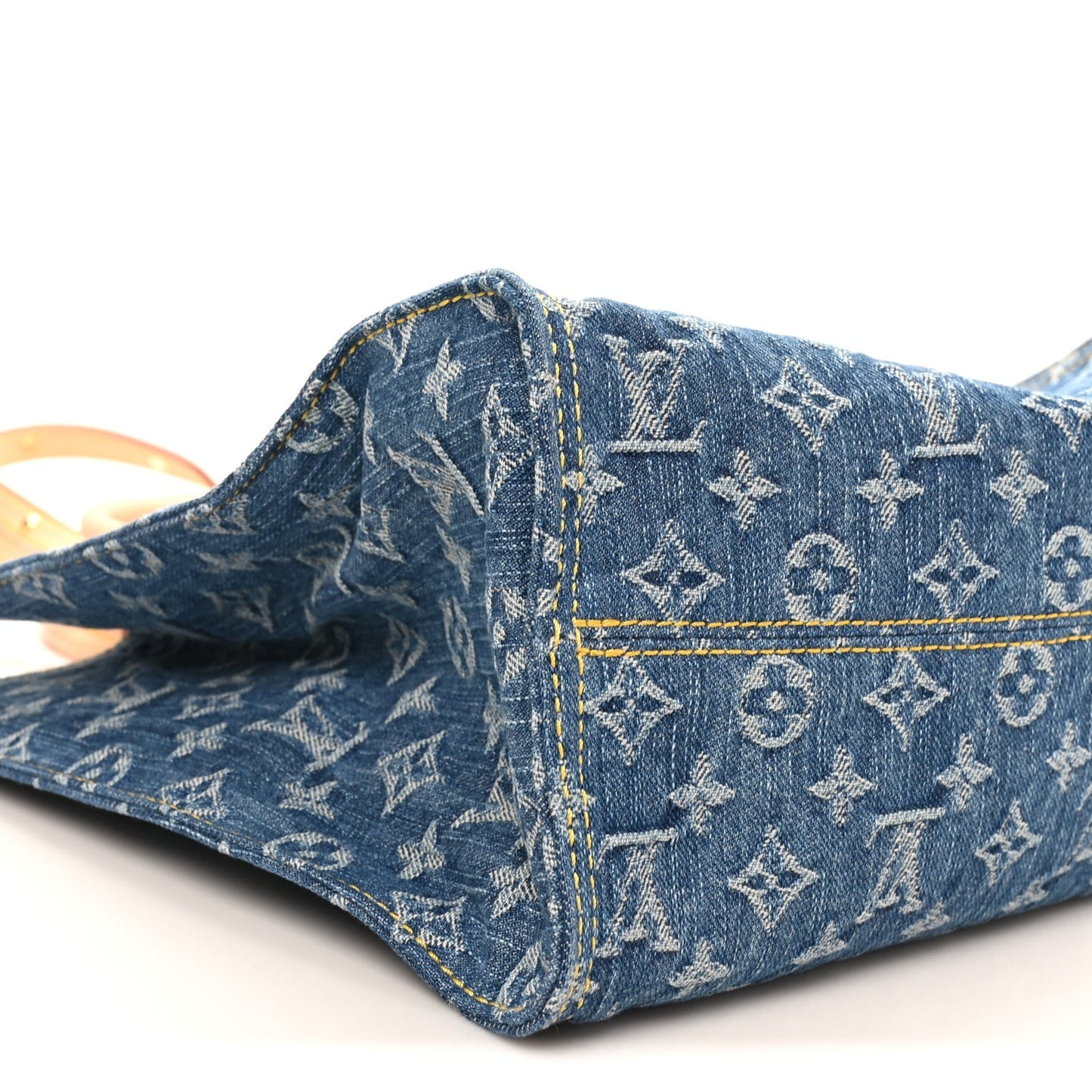 Monogram Denim Onthego MM Blue