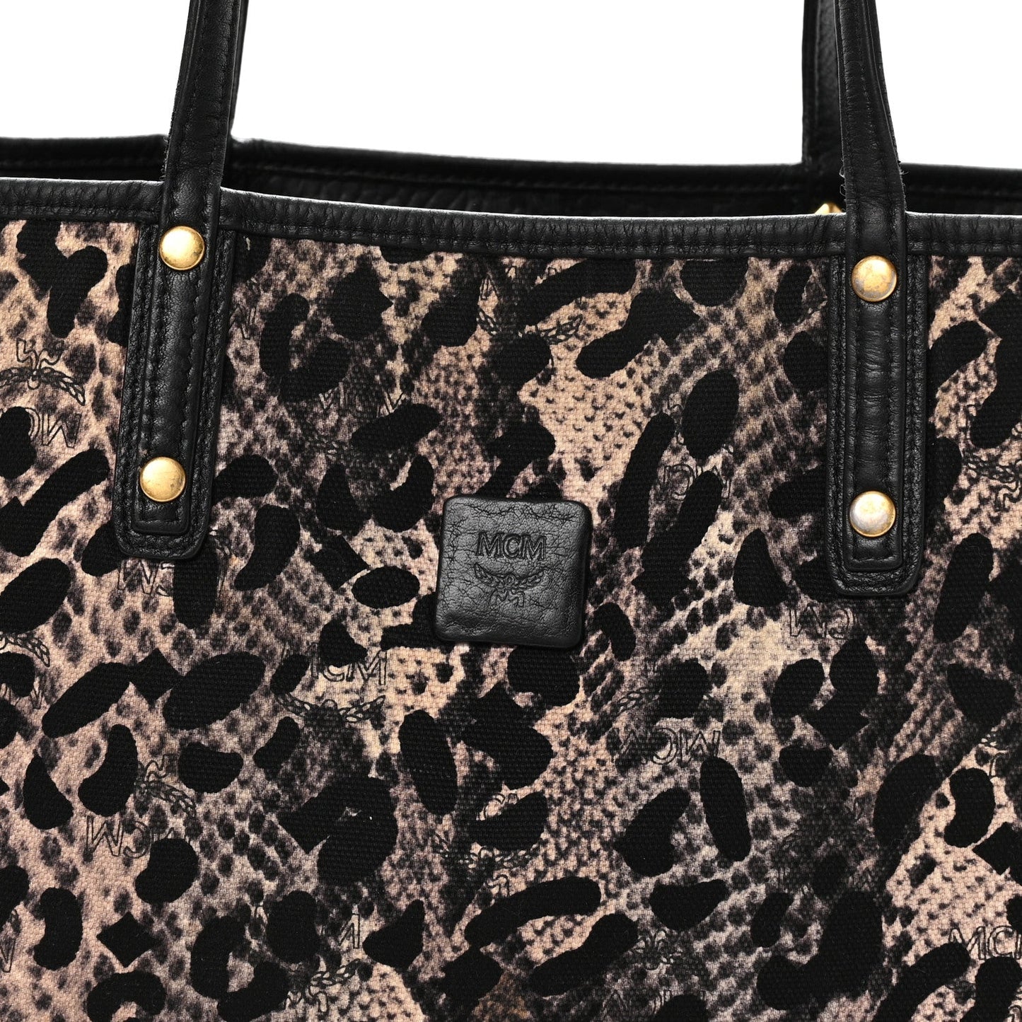 Medium Project Reversible Shopper Tote Black