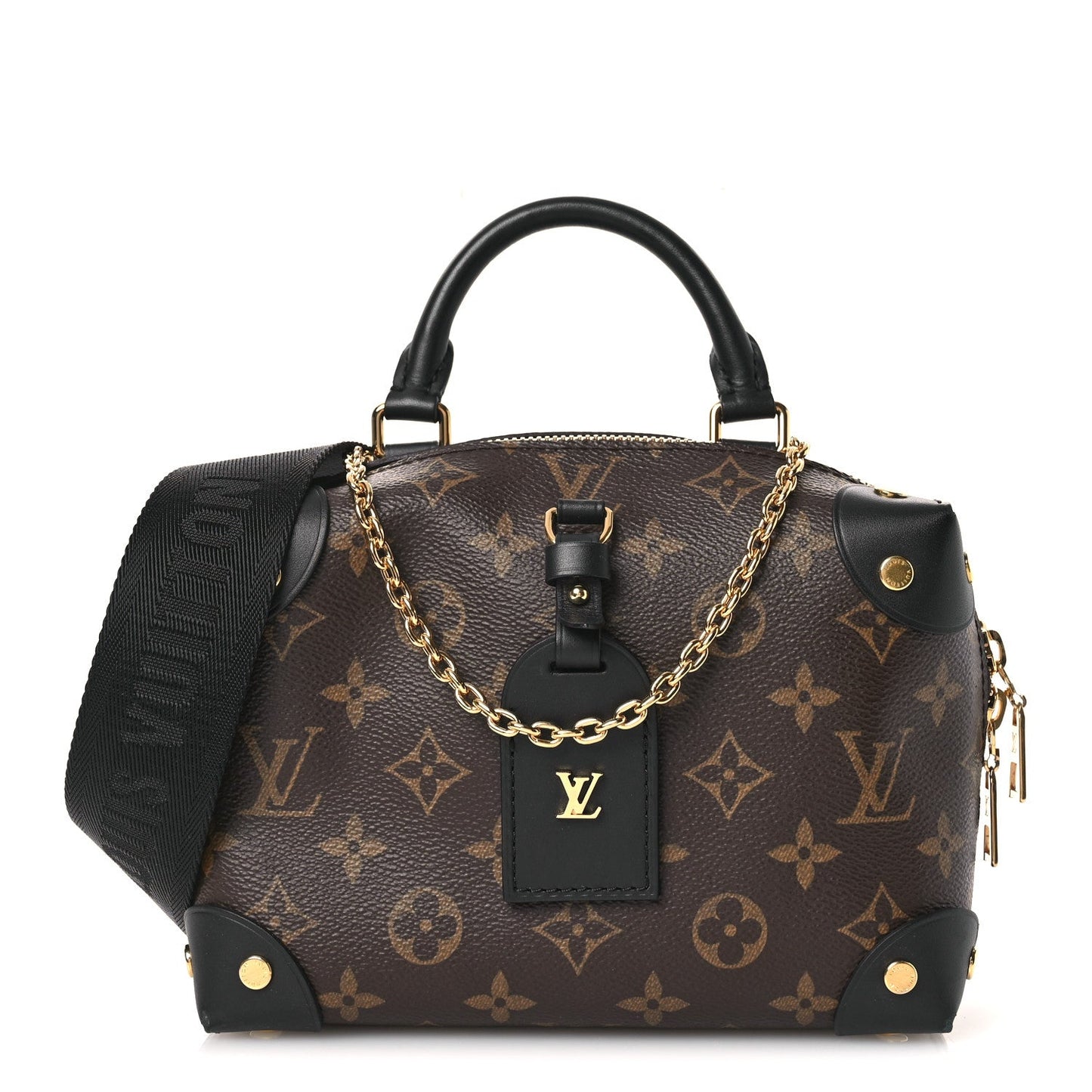 Monogram Petite Malle Souple Black