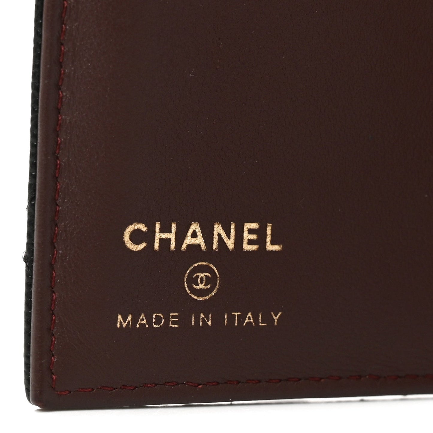 Caviar Quilted Passport Holder Black