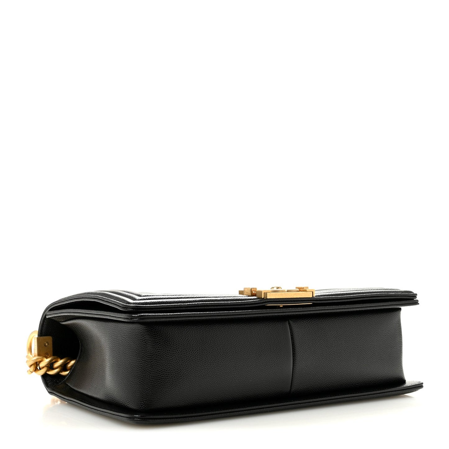 Caviar Quilted New Medium Boy Flap Black
