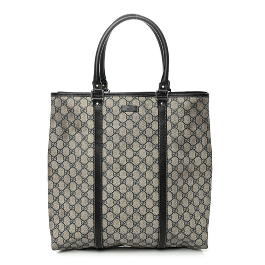 GG Plus Monogram Joy Vertical Tote Navy