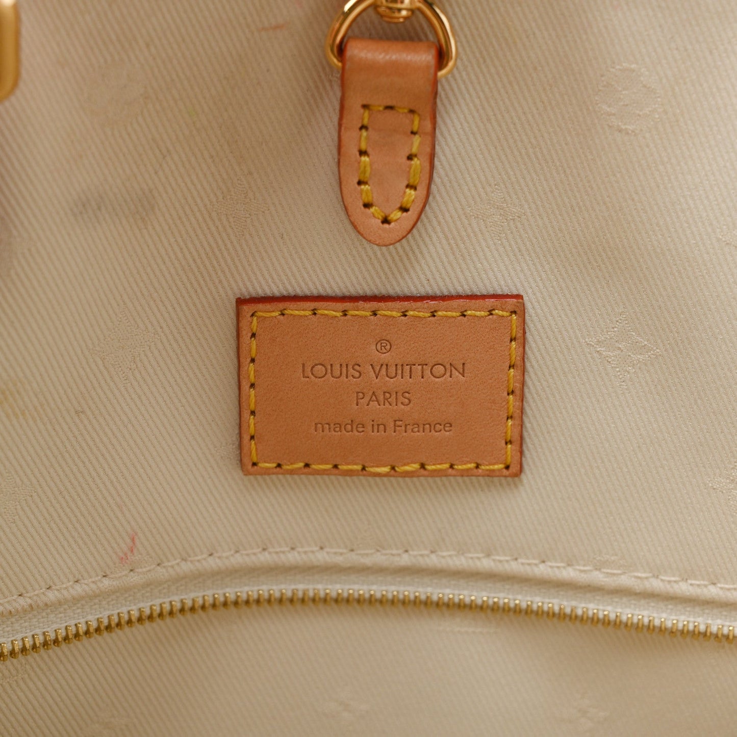 Monogram Jacquard Nautical Onthego MM Multicolor Beige