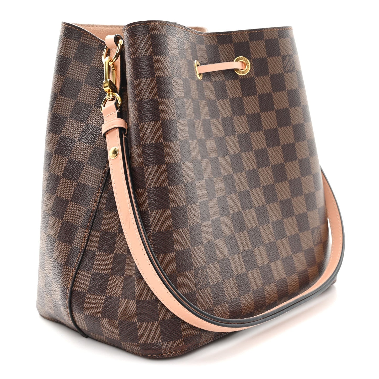 Damier Ebene Neonoe MM Venus Pink