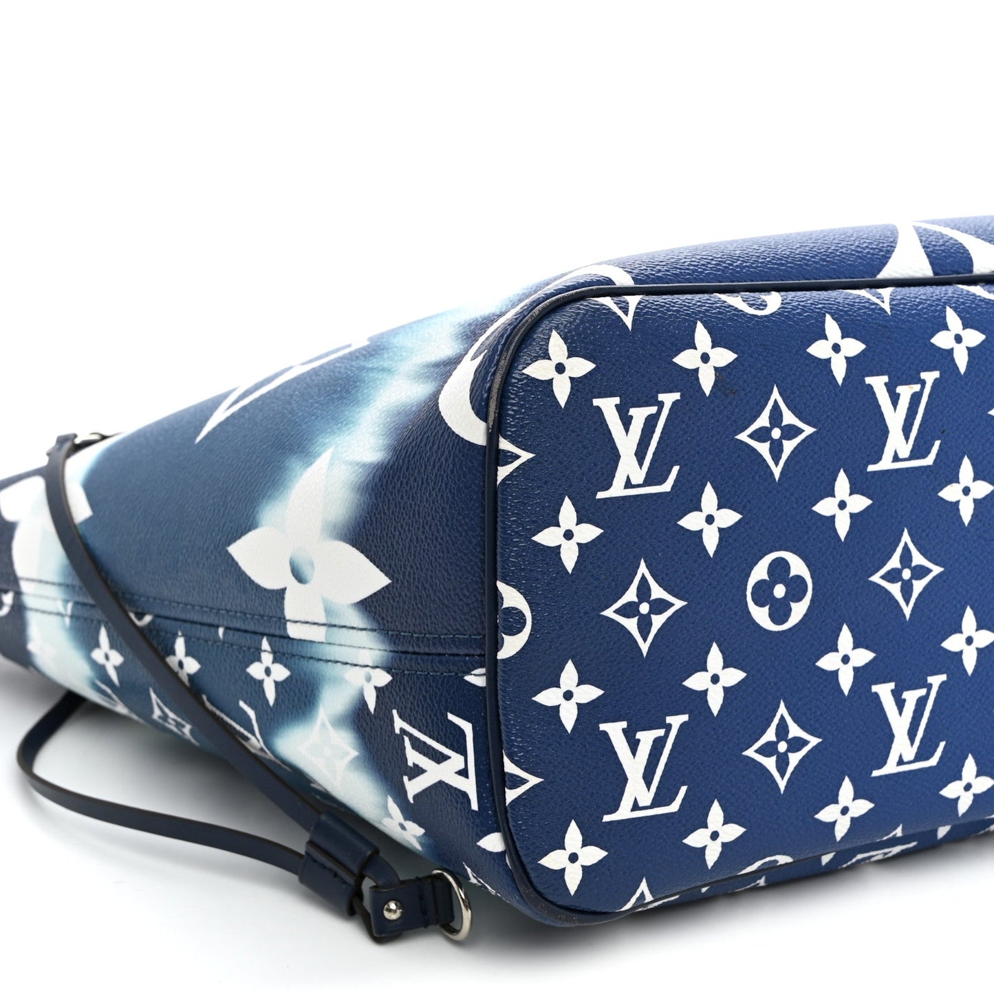 Monogram Escale Neverfull MM Blue