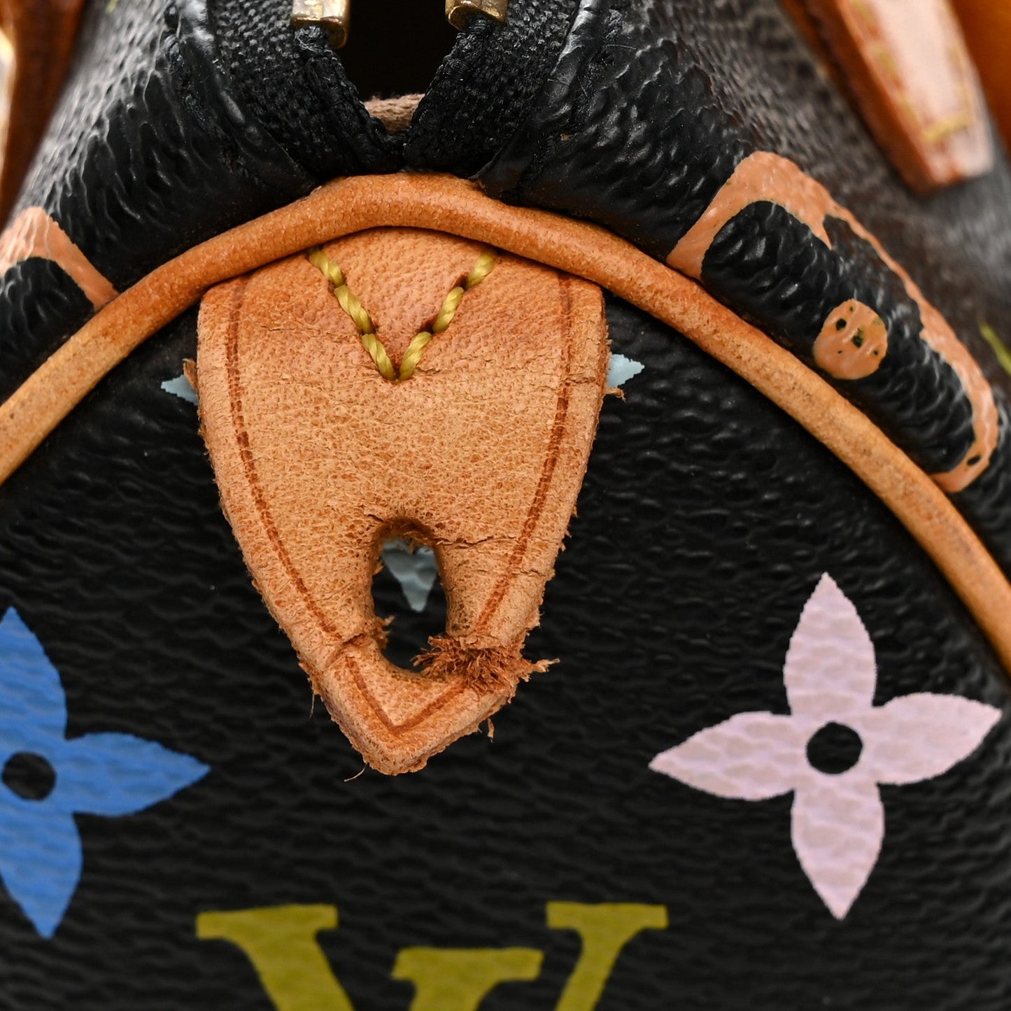 Monogram Multicolor Mini Sac HL Speedy Black