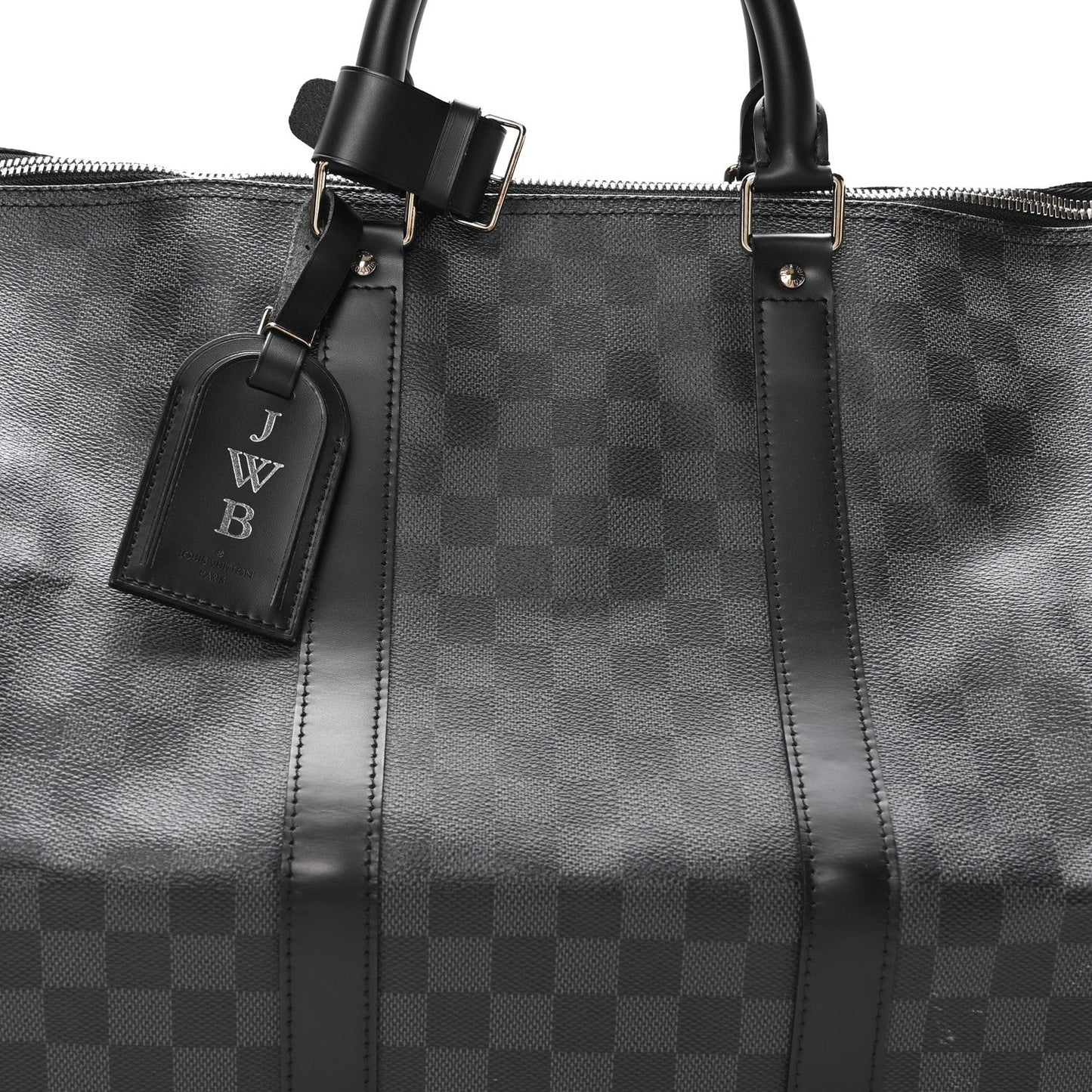 Damier Graphite Keepall Bandouliere 55