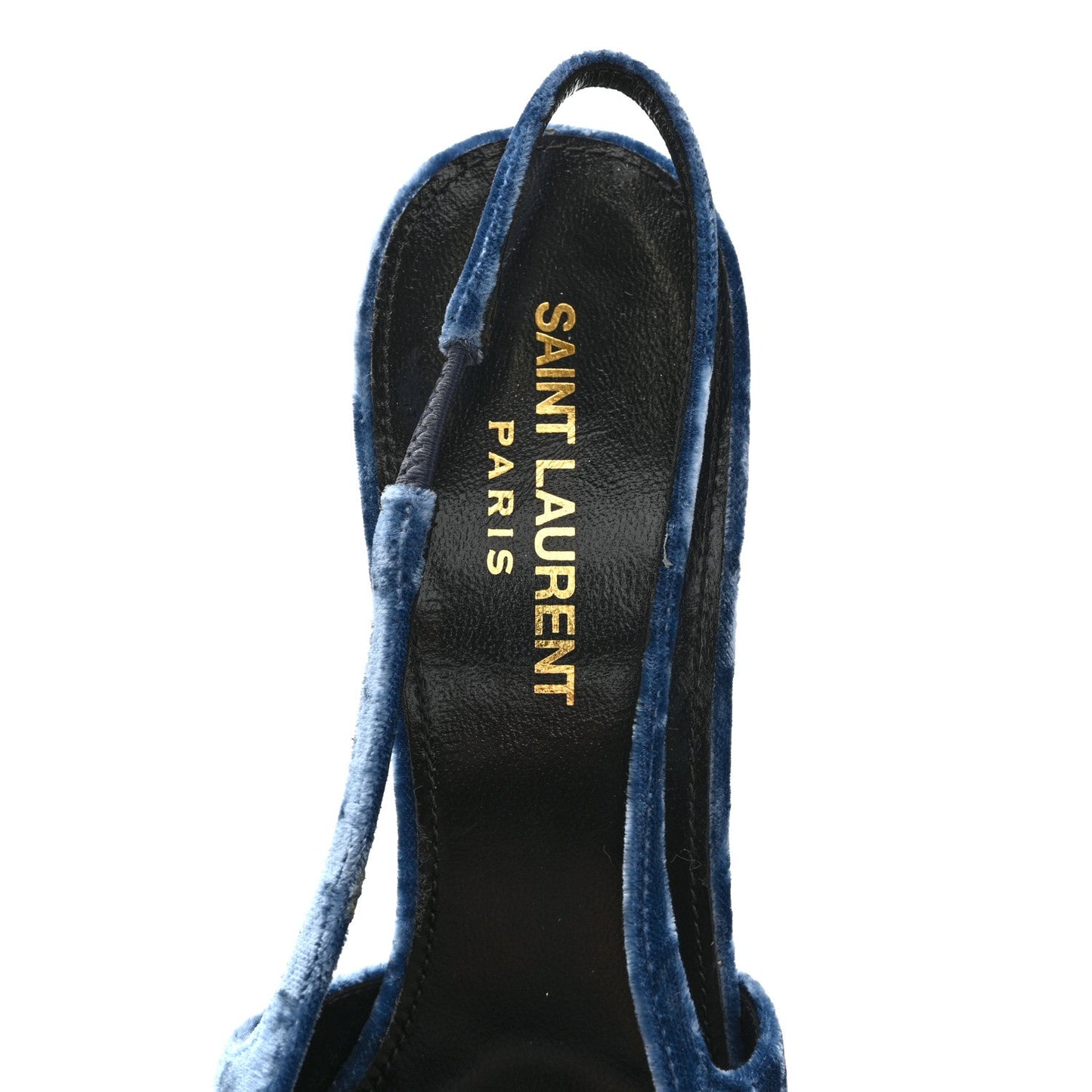 Velvet Tom 90 Dream Slingback Pumps 37.5 Denim