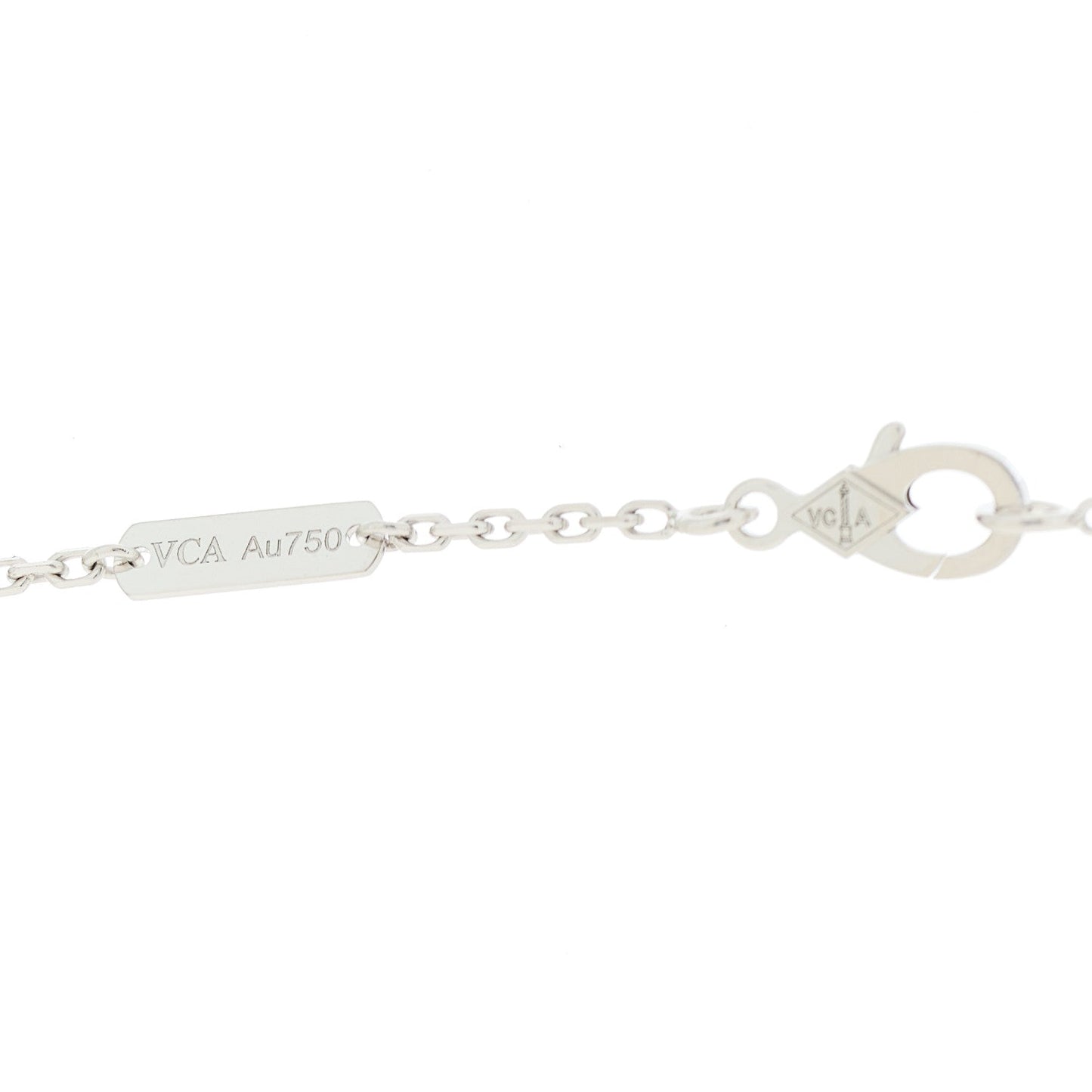 18K White Gold Diamond Two Butterfly Pendant Necklace