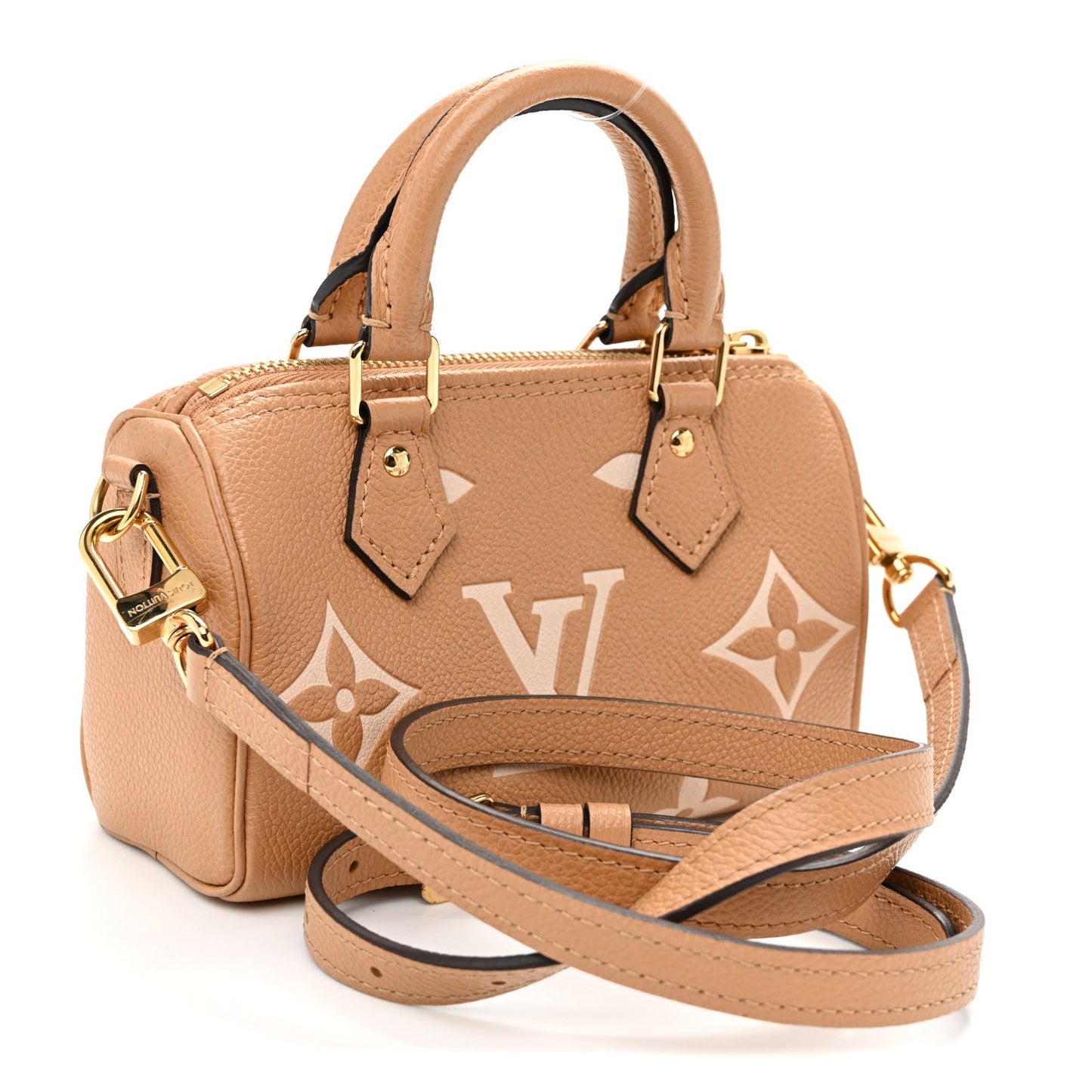 Empreinte Monogram Giant Nano Speedy Arizona Crème