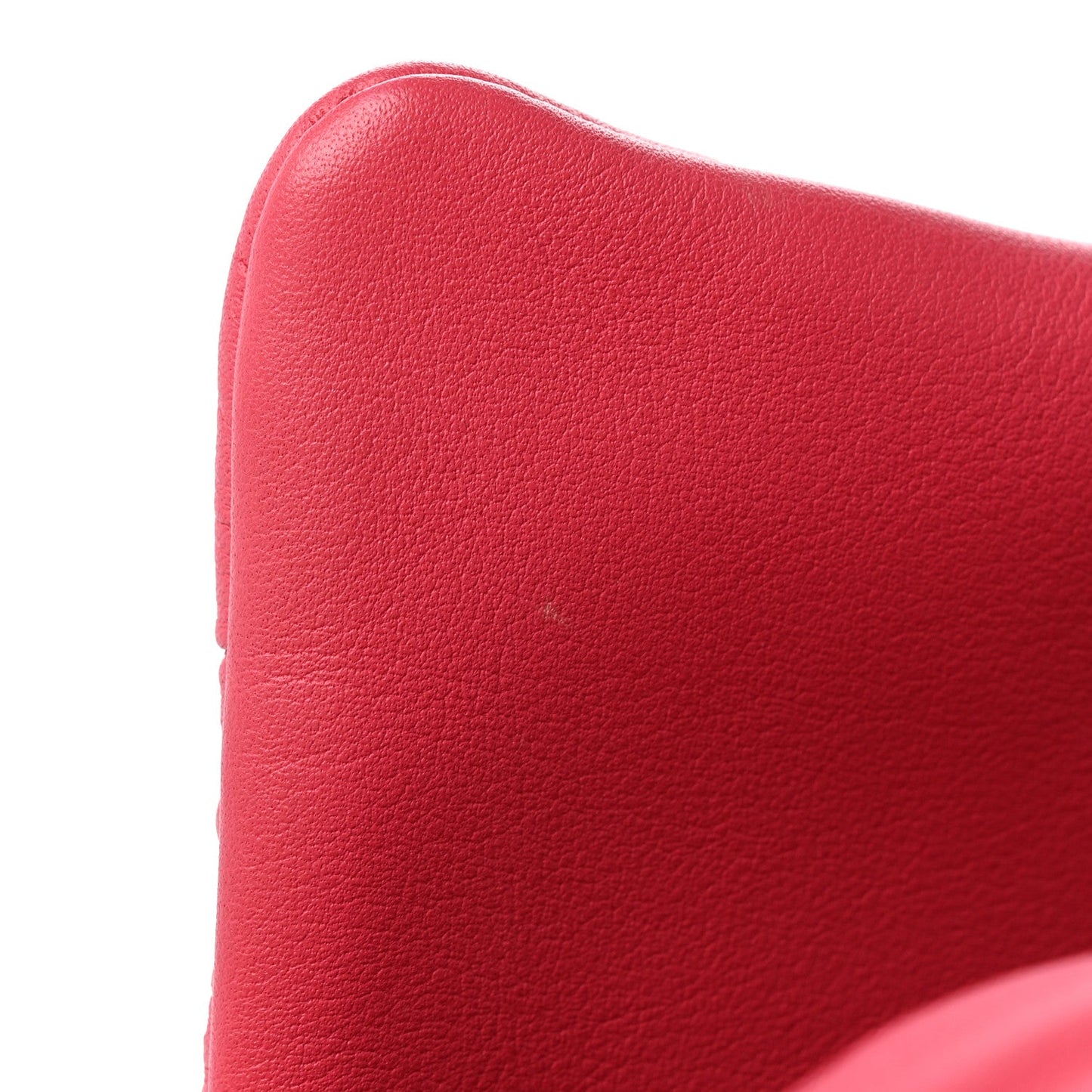 Calfskin Quilted Medium Bubbly Flap Pink
