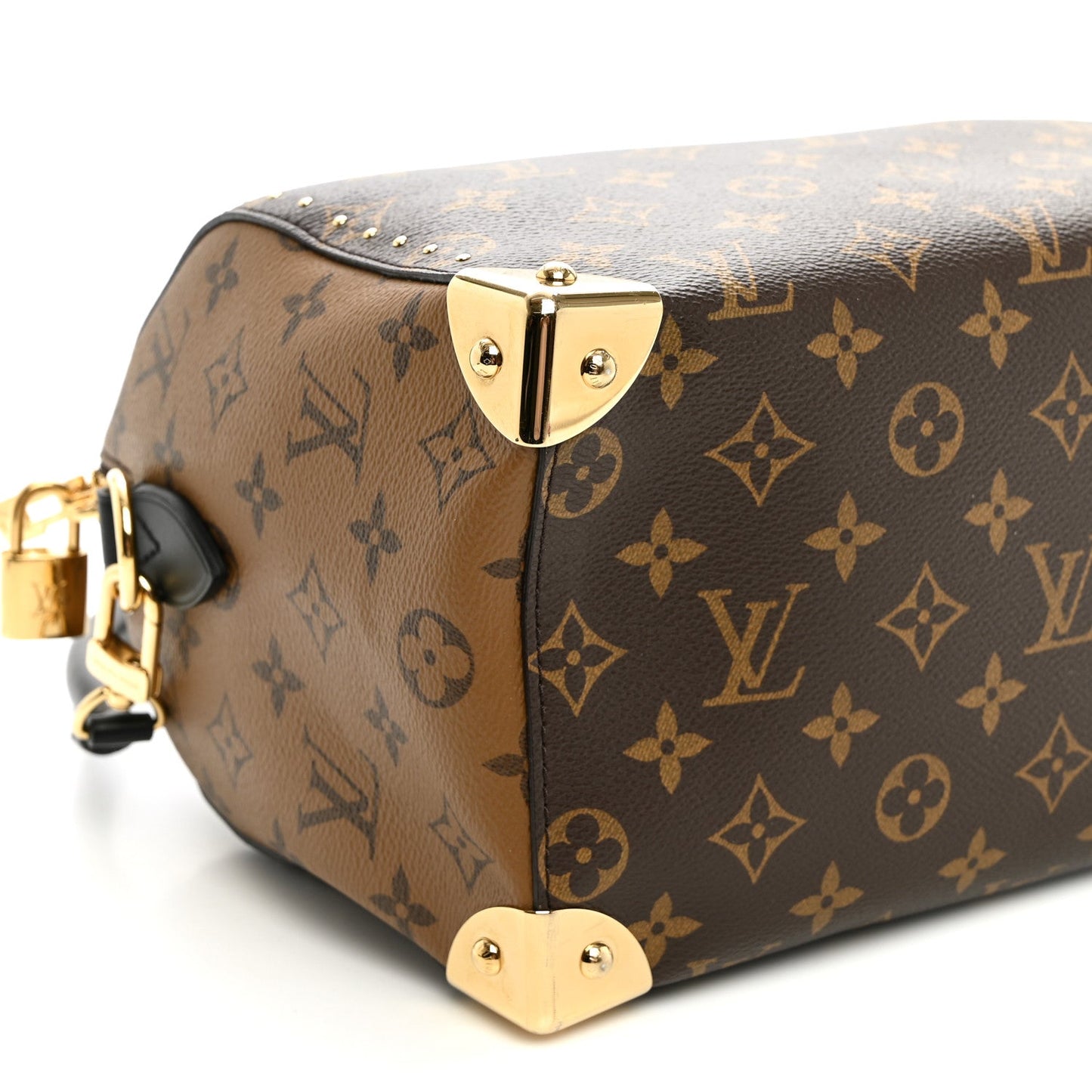 Reverse Monogram Speedy Trunk 25