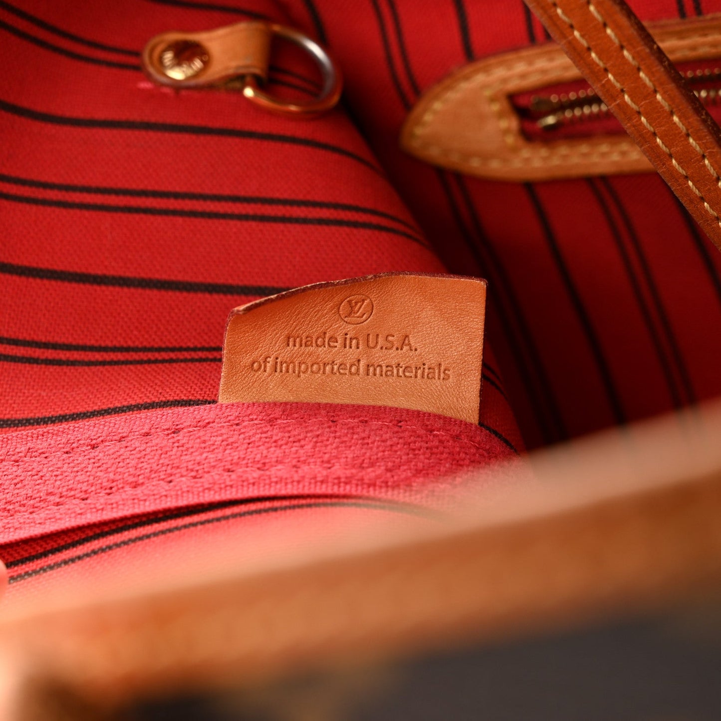 Monogram Neo Neverfull MM Cherry
