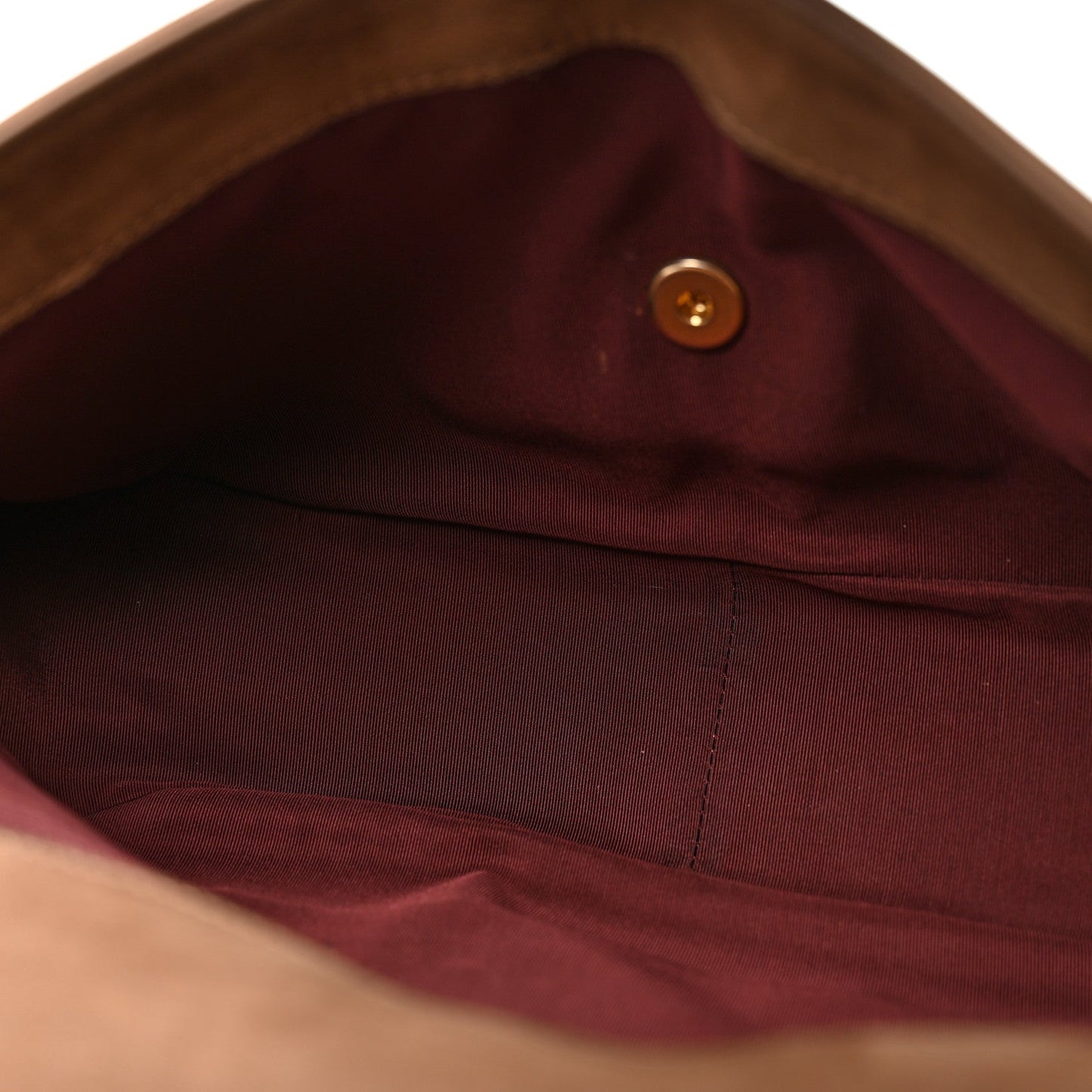 Suede Calfskin Stitched Small Paris in Rome Messenger Brown
