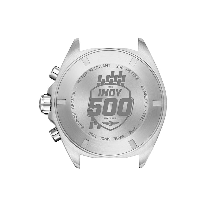 Tag Heuer Formula 1 Indy 500 Special Edition Black Dial Silver Steel Strap Watch for Men - CAZ101V.BA0842