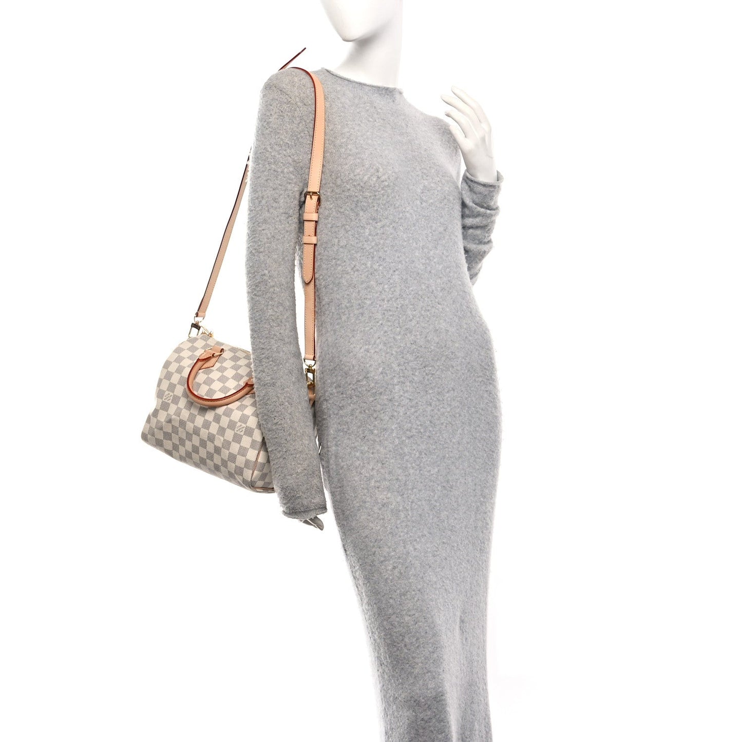 Damier Azur Speedy Bandouliere 25