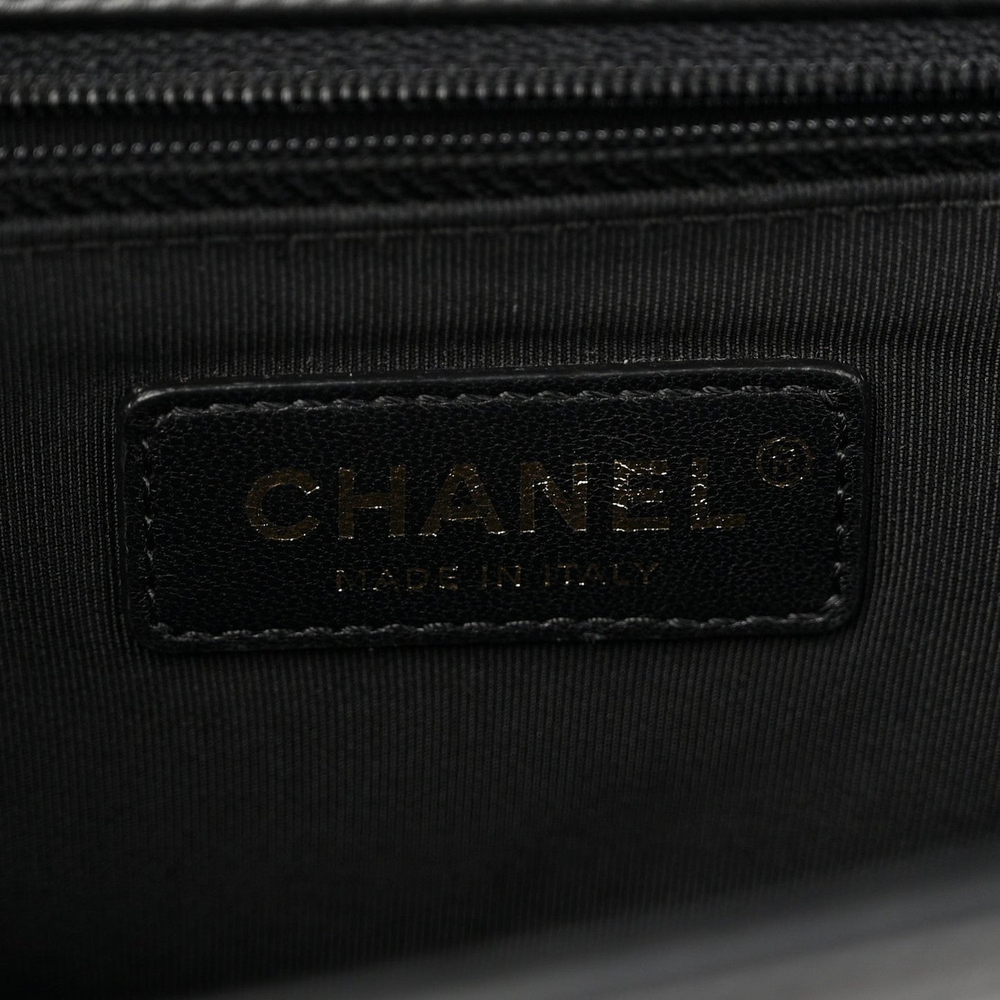 Calfskin Quilted New Medium Boy Flap Black