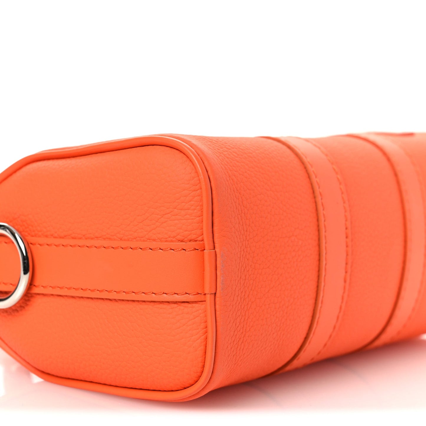 Grained Calfskin Aerogram Keepall XS Orange