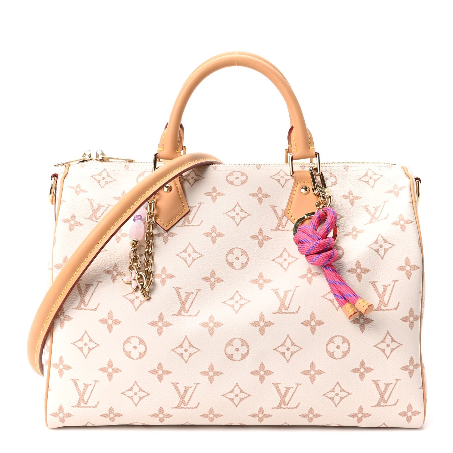 Monogram Dune Lucky Speedy Soft 30 Pink