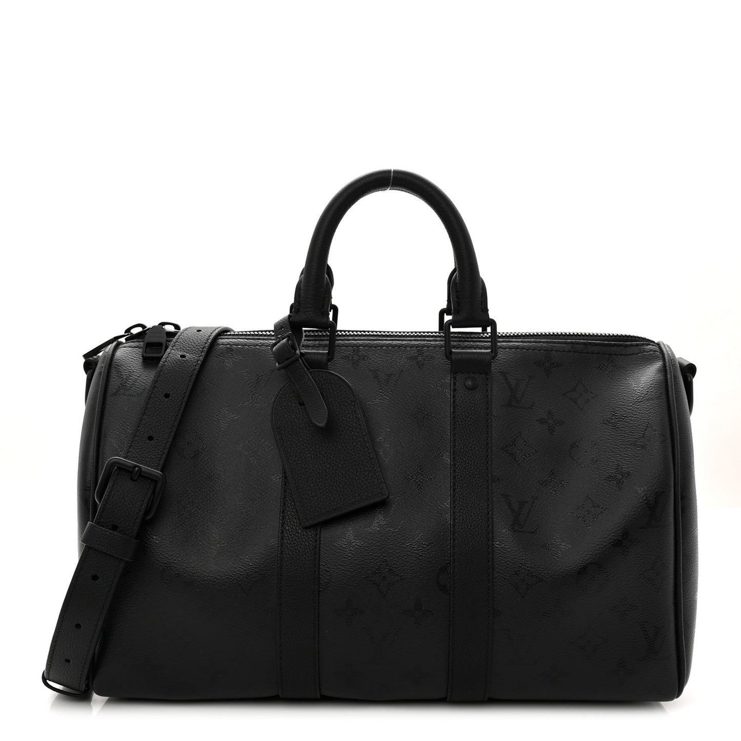 Monogram Midnight Keepall Bandouliere 35 Black