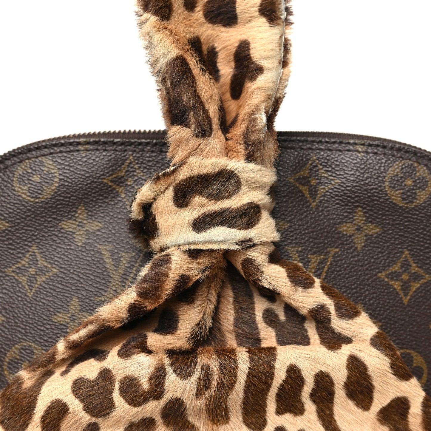 Monogram Azzedine Alaia Leopard Alma