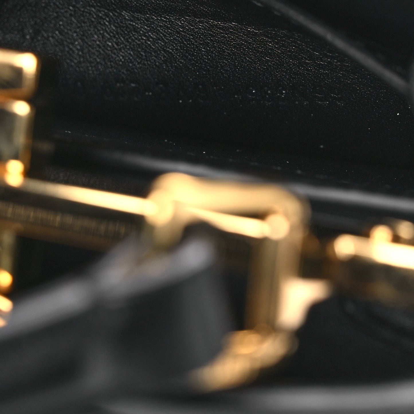 Shiny Nappa Petite Peekaboo I SEE U Satchel Black