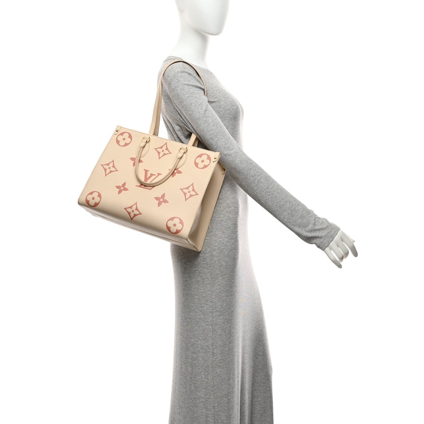 Empreinte Monogram Giant Onthego MM Creme Rose Trianon