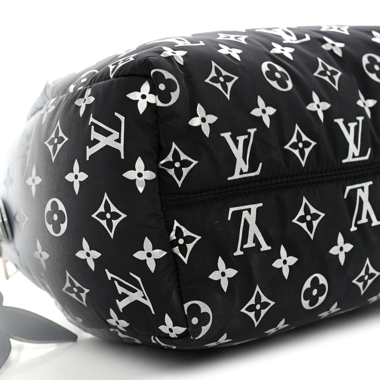 Nylon Monogram Gradient LV Snow Speedy Bandouliere 25 Frost